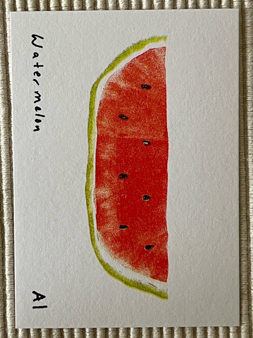 Anastasia Inciardi Watermelon Mini Print